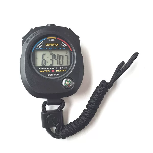 Zsd-009 Digital Stopwatch with Compass Fitness Yoga Timer Sports Competition Student Skipping Rope Timer