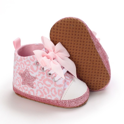 Pink Baby Shoes Princess Fashion Sneakers Infant Toddler Shoes