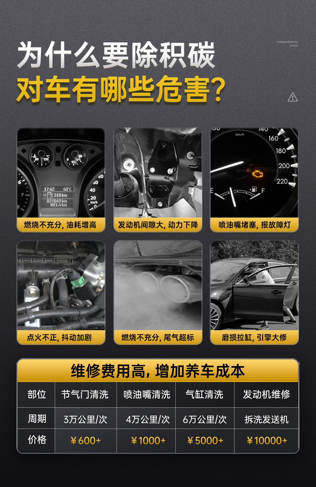 GoodeWey Fuel Additive for Carbon Deposit Removal, S3 Catalytic Converter Additive, PEA Concentrate, Engine Gasoline Cleaning Agent