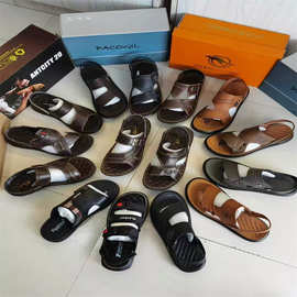 地摊鞋批发杂款男式沙滩凉鞋学生休闲鞋外贸断码鞋库存地摊鞋货源