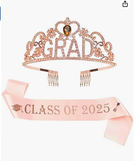 Conjunto de tirantes de corona de fiesta de graduación europea y americana Letras RETIRED Corona de diamantes Tocado de fiesta de jubilación al por mayor