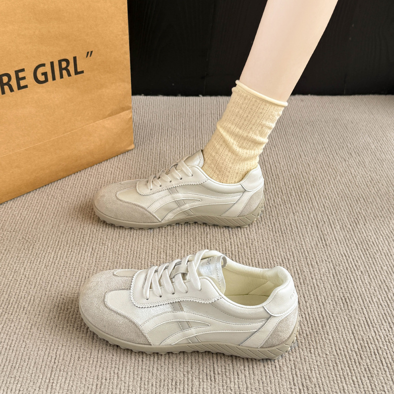 网红ins潮德训鞋女2025年新款平底轻便阿甘鞋子运动鞋休闲板鞋|undefined