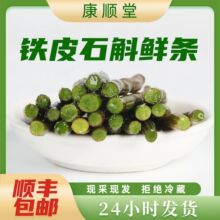 霍山新鲜铁皮石斛鲜条石斛鲜条4年生山里铁皮石斛批发