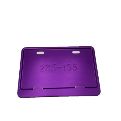 and Anti-Falling Aluminum License Plates, License plate holder/license plate holder