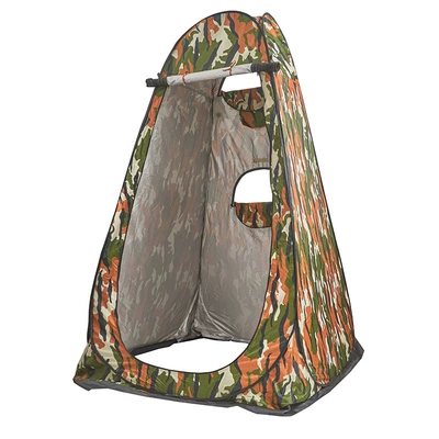 Avtomobil dam çadırları – Travel, Bathing, Changing Clothes, Bathing - green-camouflage-silver-coated-2-windows-single-person