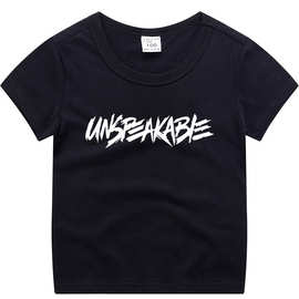 新款UNSPEAKABLE童装儿童夏装短袖T恤男女童打底衫半袖T恤童上衣