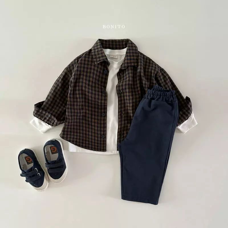 Camisa de primavera para niños estilo coreano ropa para niños Rebeca a cuadros ropa de primavera para bebés camisa de solapa para Bebés Ropa de primavera