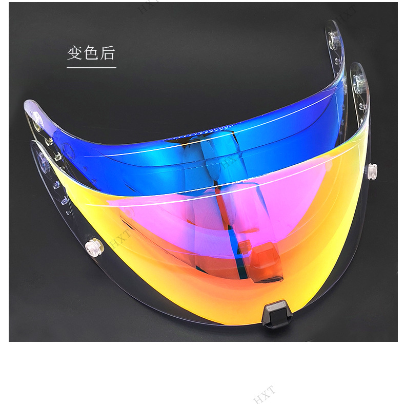 Motorcycle Helmet Lens Compatible with Scorpion 391 Exo Goggles for Cycling, Color-Changing