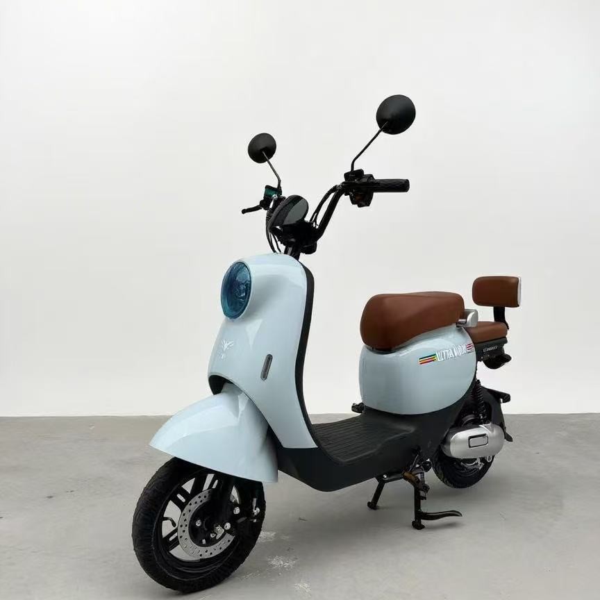Foreign Trade Export Quality Electric Scooter 20Ah Electric Bike Pedal Electric Motorcycle Women's Mobility Scooter Cute Electric Bicycle