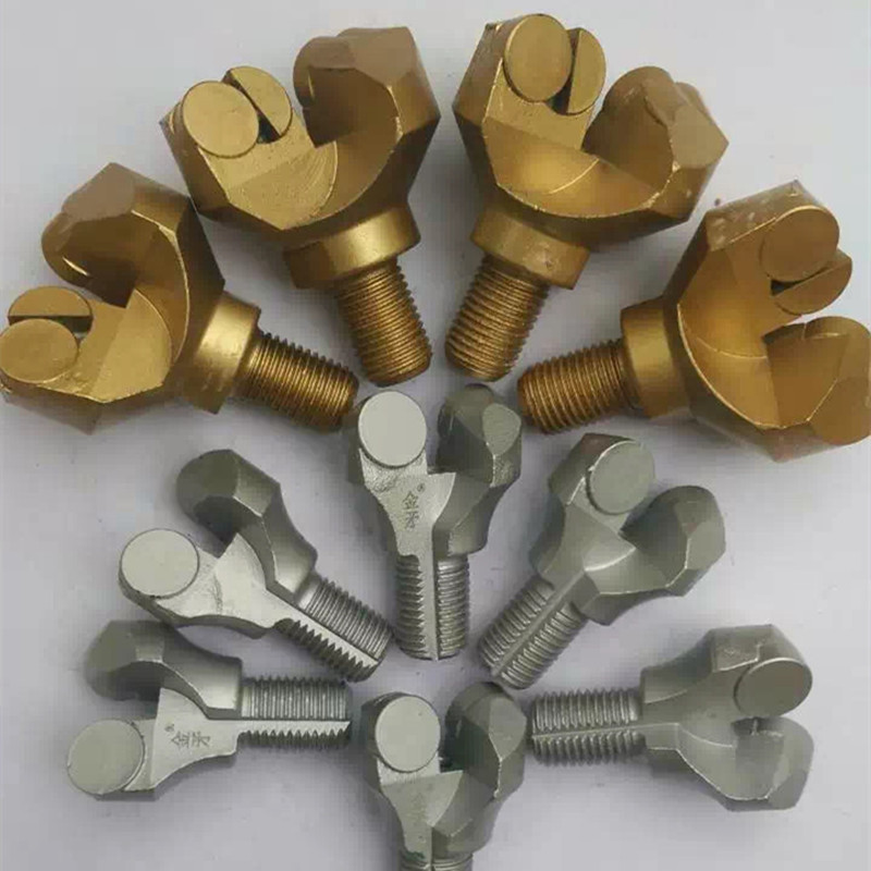 中晟矿用钻头 Φ28锚杆钻头 锚索金刚石复合片钻头一字钻具