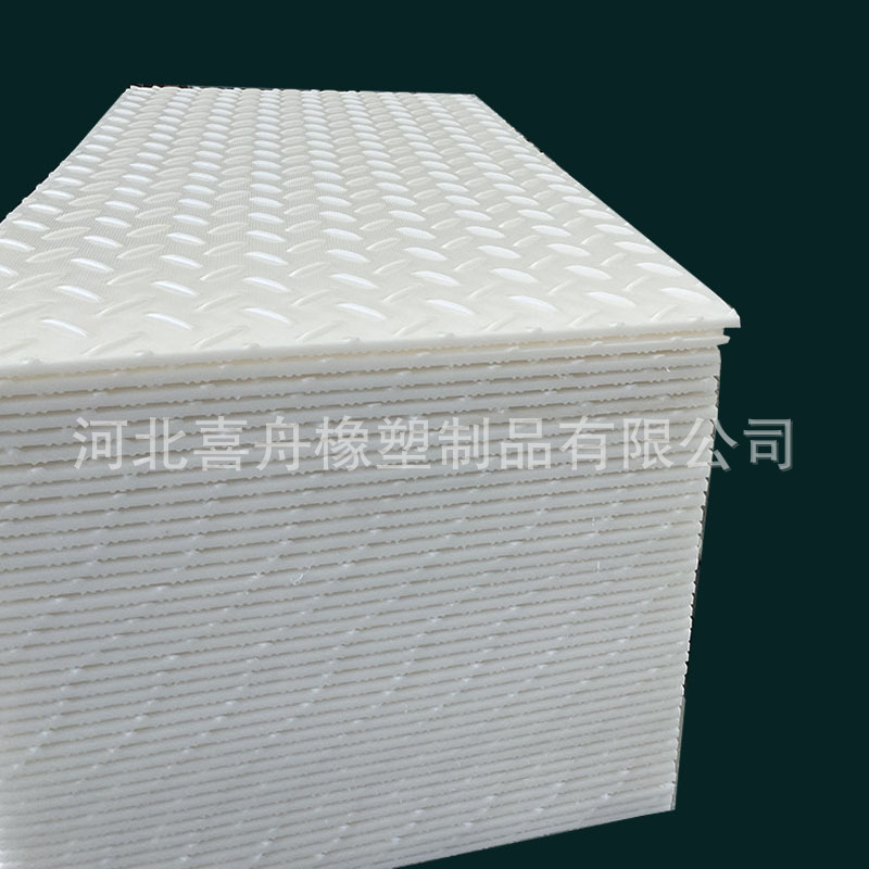 建筑工地用抗压路基板 高分子聚乙烯耐磨铺路板 防滑铺路板