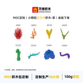 万格小颗粒积木6064 30093 30126 24855 15279 55236 15469 43892