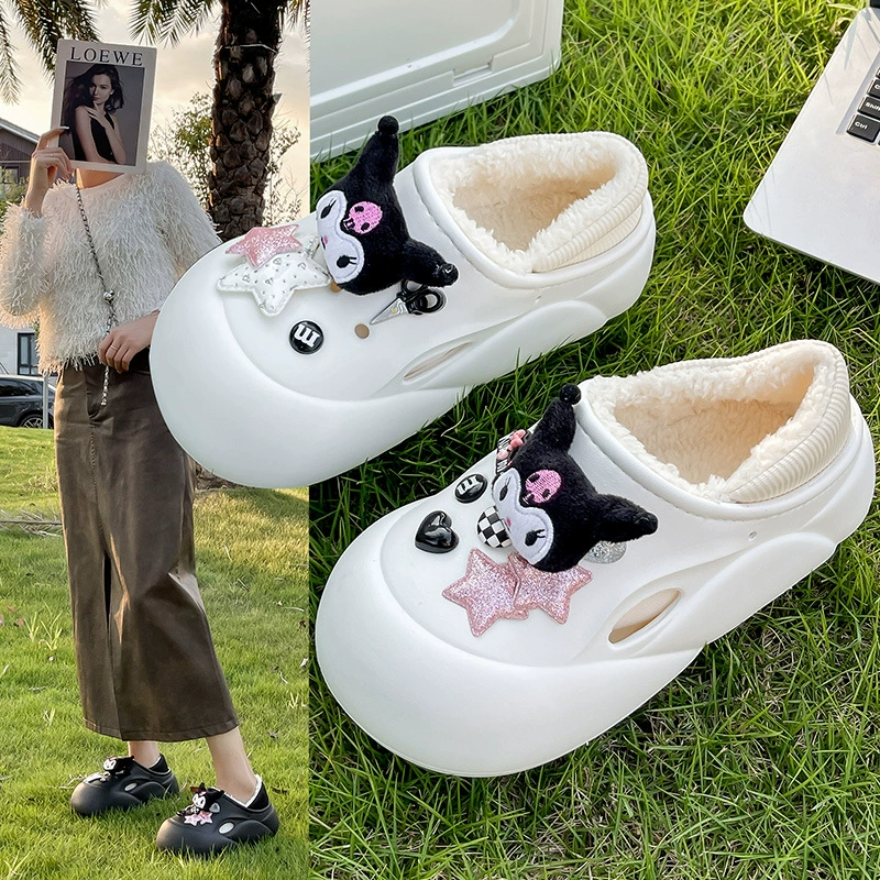 Хлопковые тапочки женские зимние осенние хлопковые тапочки устойчивы к грязи и толстой подошвы носить противоскользящие студенческие общежития теплые тапочки