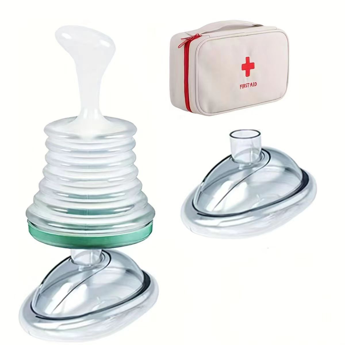 Entrenador de respiración sofocante máscara de rescate de emergencia artificial corazón capacidad vital asfixia dispositivo de emergencia