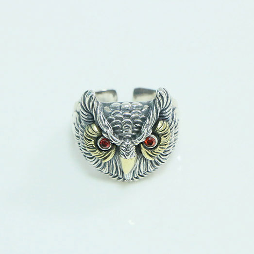 Retro carved trend ring handmade for men and women