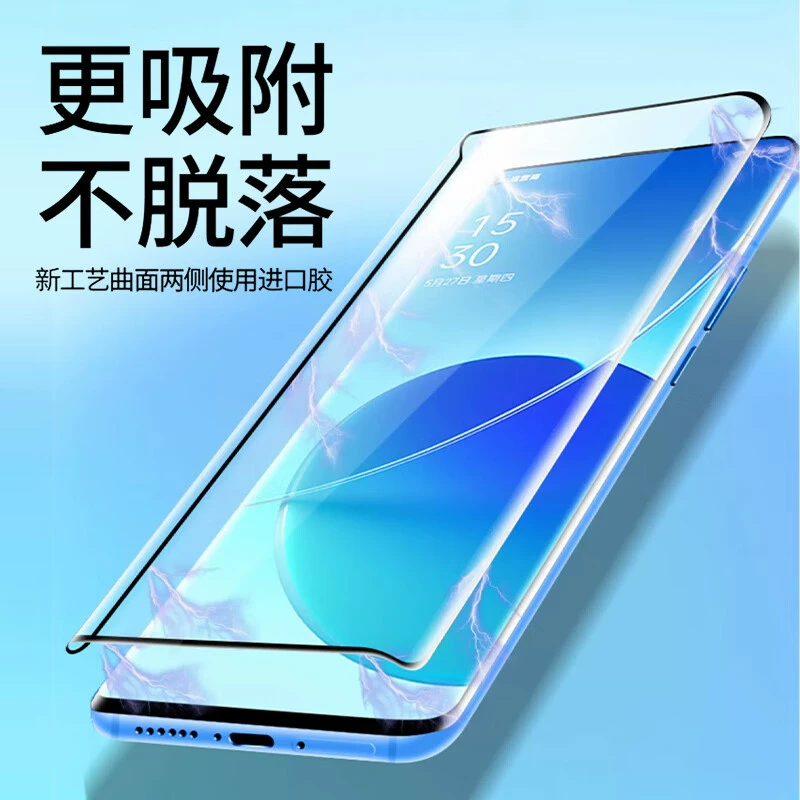 Подходящее защитное стекло с полным клеем для Oppo Reno 13 Pro, гидрогелевая плёнка F29 Pro для телефона