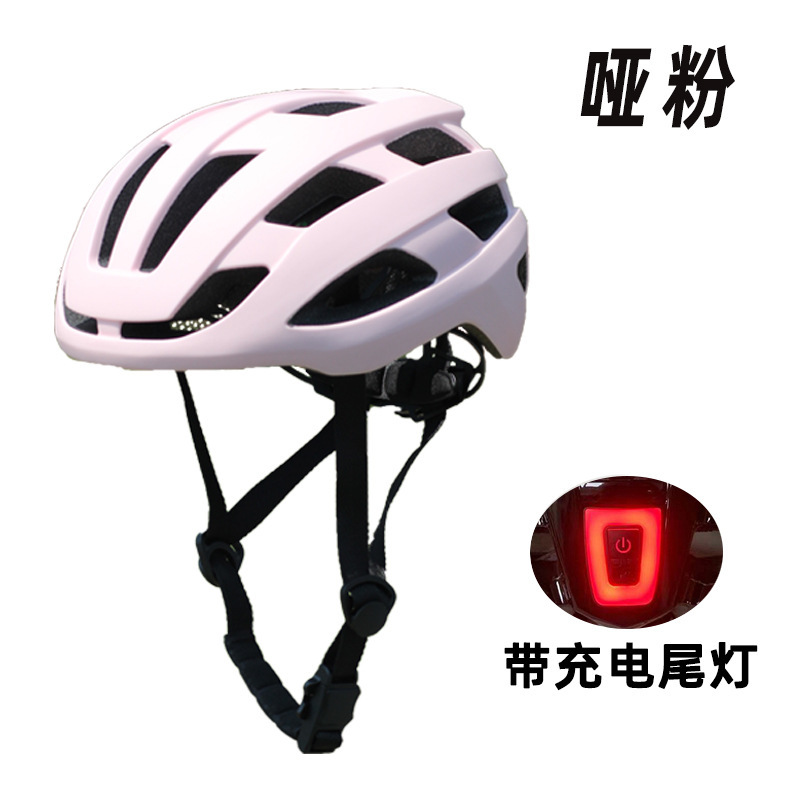 ヘルメットに乗ってライトを持っている男の夏のマウンテンバイクの高速道路の車の一体の軽くて通気性の自転車のヘルメットの女性の装備|undefined