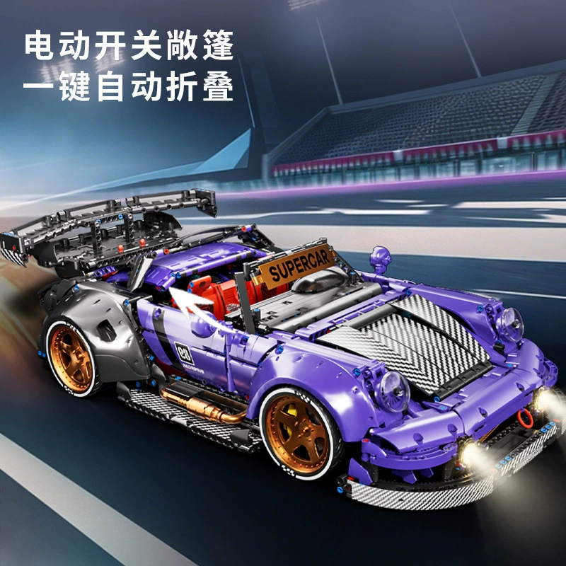 K盒子 Racing car, конструктор с высокой сложностью, игрушка, масштаб 1:8, дистанционное управление