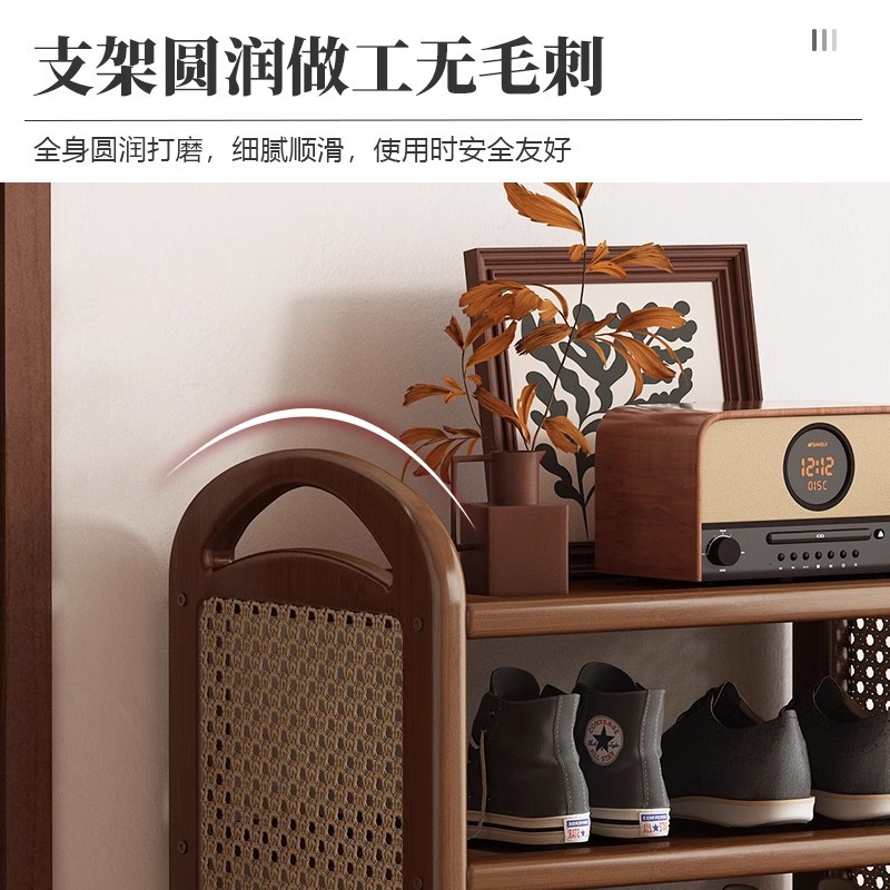 Shoe Rack Multi-Layer Home Entryway Shoe Cabinet Rental Dormitory Entrance Door Foyer Indoor Shoe Storage Rack Simple Style