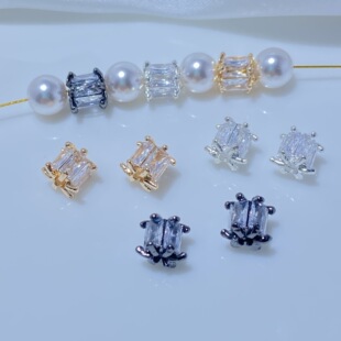 14K����ɫ��ʯͰ��··ͨ܇݆������������i����diy����