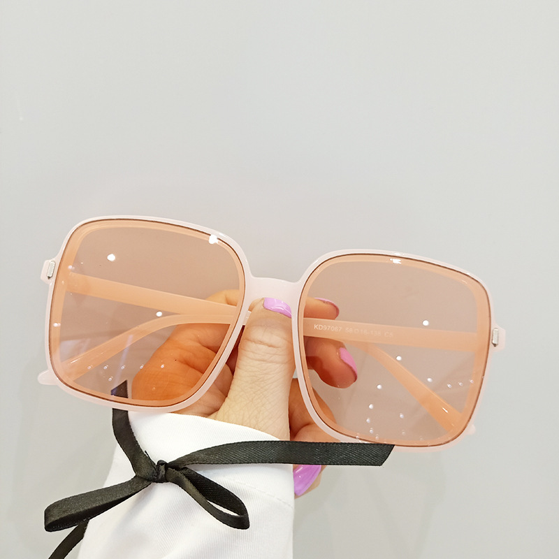 gafas de sol ultraligeras geomtricas coreanas con montura grande de nueva modapicture2