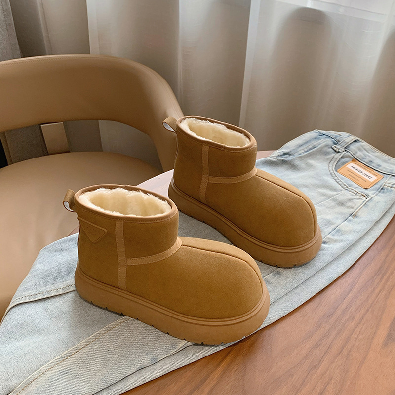Botas de Nieve Acolchadas para Mujer de PU y Caucho Térmicas para Uso Diario image 6