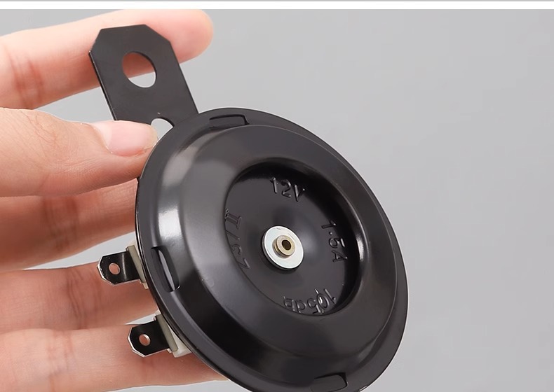 Universal Loudspeaker for Electric Vehicles, 12V Dual-Tone Modified Waterproof High-Pitched Speaker for Three-Wheeled Motorcycles and Electric Bikes
