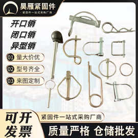 D型销方形销安全销保险销别针销 带孔销 B型销 R型销现货开口销子