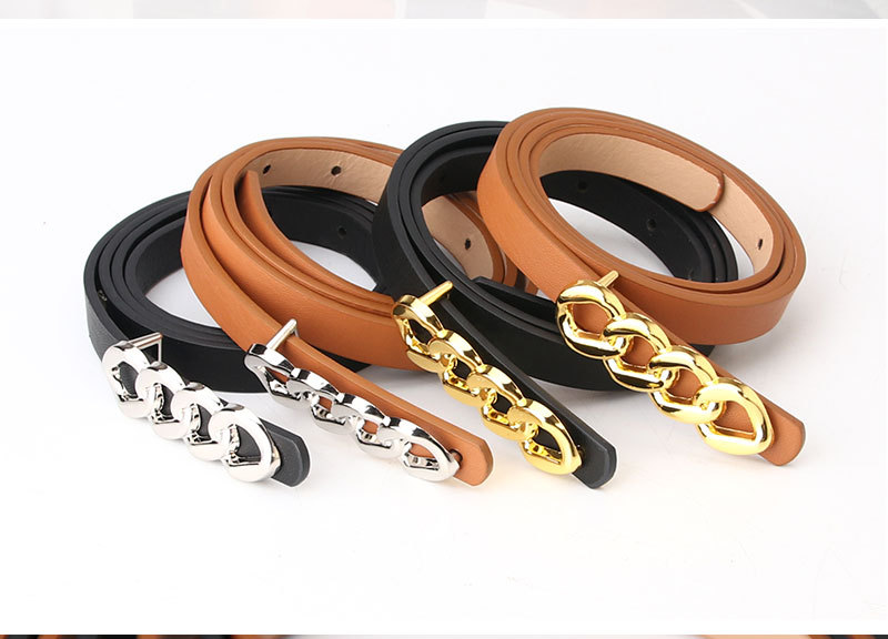 Wholesale Simple Hollow Chain Buckle Belt Nihaojewelry display picture 4
