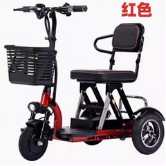 国境を越えた売れ筋折りたたみ電動三輪車超軽量高齢者スクーターリチウム電池バッテリーカー自動車工場卸売