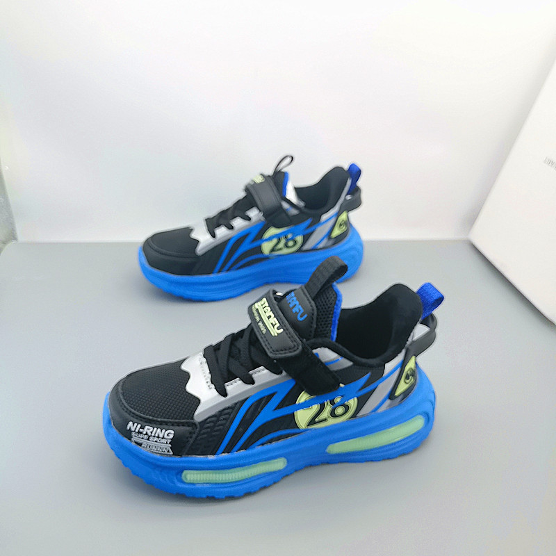 Yulezi cuero de algodón 32 - 37 yardas 2025 nuevos zapatos transpirables para niños, zapatos de papá, zapatos deportivos para hombres