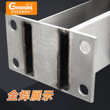 Современное стеклянное ограждение из нержавеющей стали с лестницей