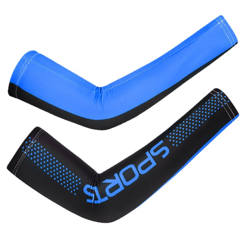 Protección solar manga de hielo para hombres y mujeres manga fresca verano multicolor conducción de seda de hielo manga de protección del brazo máscara de protección uv