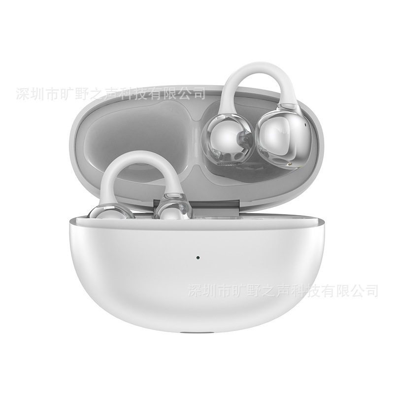 M91 クリップオン名創優品 S6 ノンインイヤー OWS オープンイヤー クリップオン翻訳 多言語 Bluetooth ヘッドセット バイノーラル|undefined