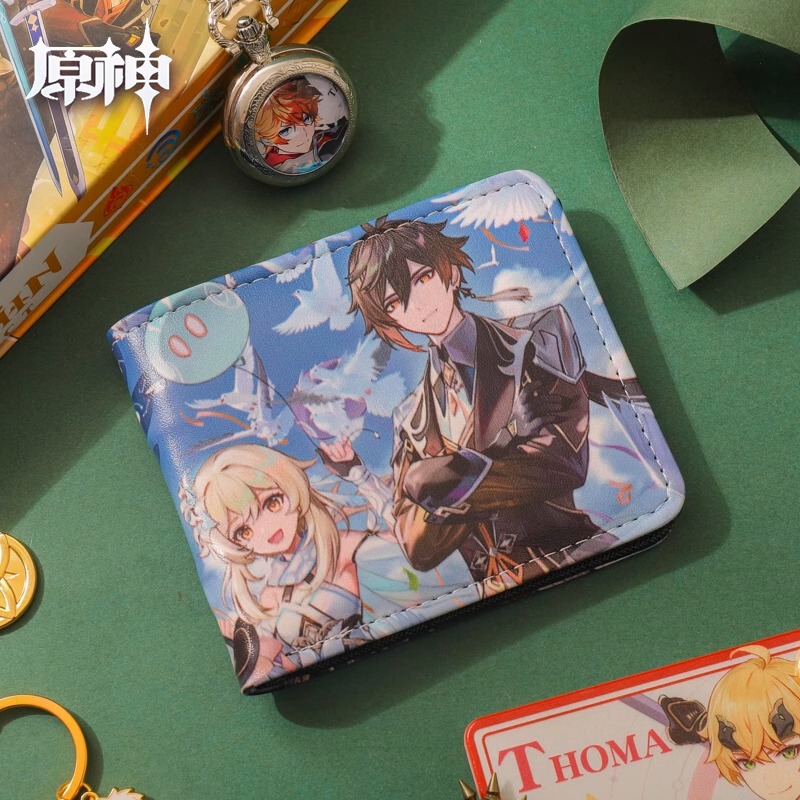 クロスボーダー速売通二つ折り財布男子女子ショート財布二次元カードケース小銭入れアニメグッズ|undefined