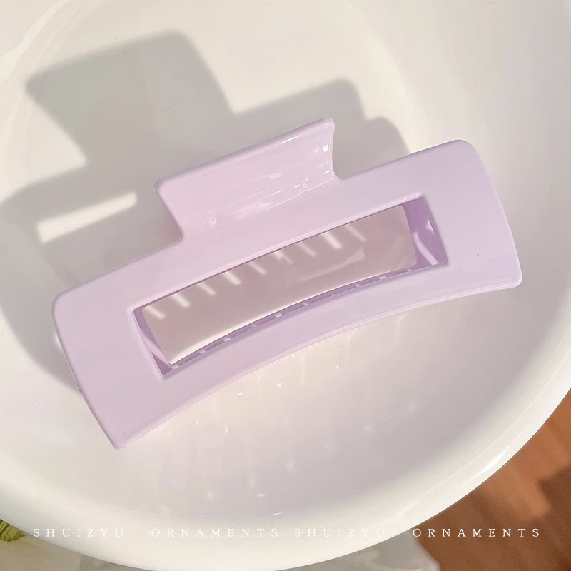 Accesorios para el cabello con horquilla de tiburón, horquilla de sentido avanzado, parte posterior de la cabeza femenina, clip para el cabello simple, tocado, pinza para el cabello, horquilla grande