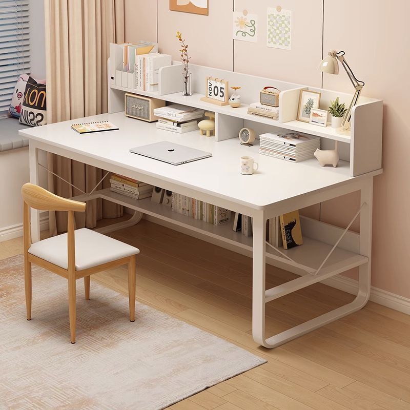 Computer Desk, Bedroom Home Desk, Student Study Desk, Simple Writing Desk, Bookshelf Integrated Desk, Minimalist Office Desk