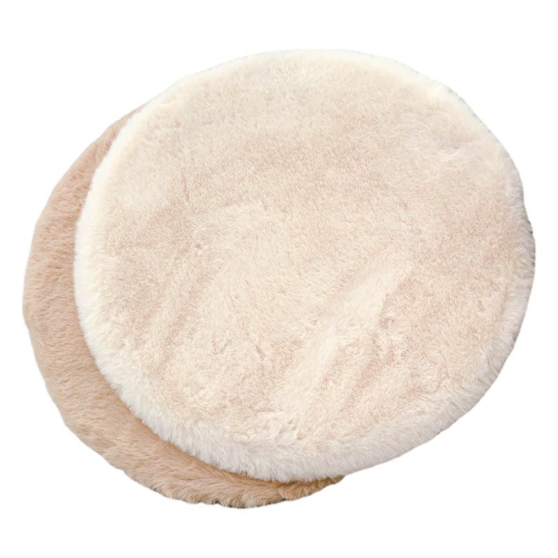 Трансграничный коврик для домашних животных оптом имитация кролика бархатное кошачье гнездо круглый коврик осенне-зимний теплый коврик для кошек машинная стирка