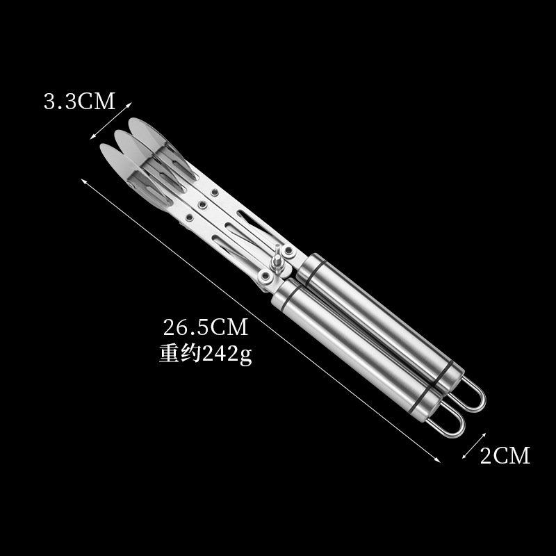 Mango de alambre negro Acero inoxidable Cuchillo de barras de masa de múltiples ruedas Cuchillo de rueda de pizza Cuchillo de merengue danés Cuchillo de cocina
