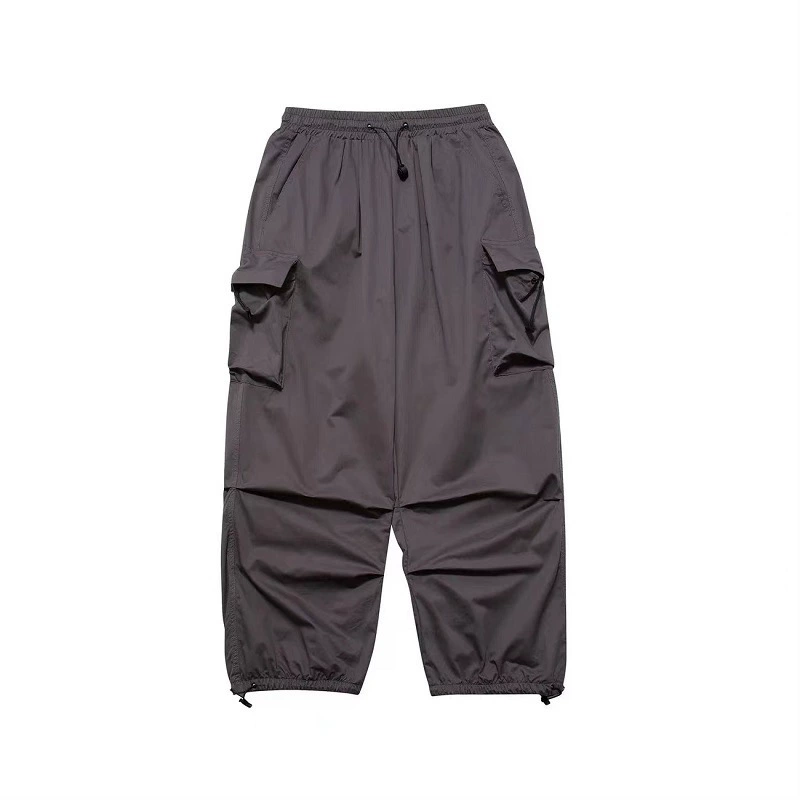 Retro брюки, свободный прямой крой, полиэстер, модная осень, размеры S–XXL