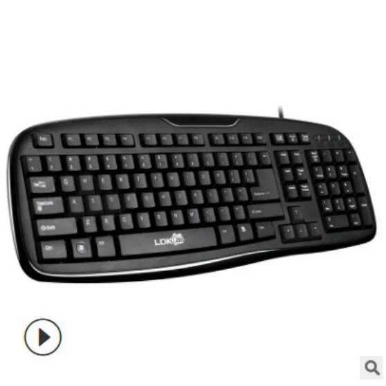Red Kai's new skill computer notebook USB office game cable keyboard wholesale keyboard mouse