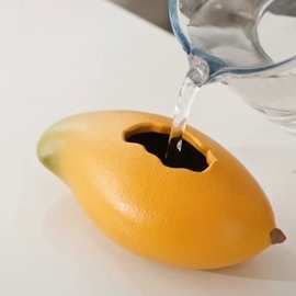 芒果不迷茫花瓶绿萝水培水养花盆花器客厅桌面办公桌装饰品摆件