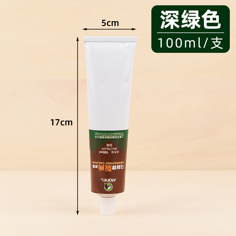 Marley marca tinta de impresión 50ml tinta de impresión de color herramienta de impresión de aceite de impresión especial 100ml tinta de 6 colores