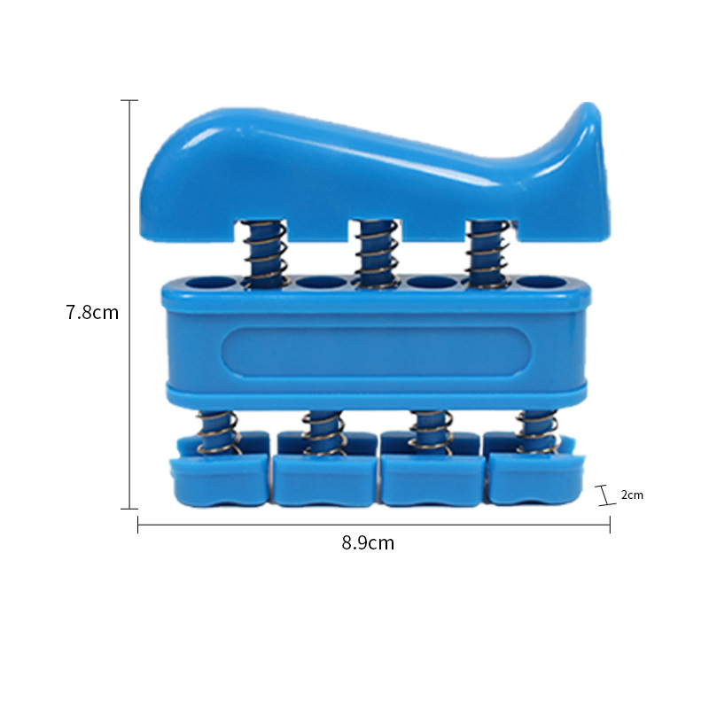 Entrenamiento de fuerza de agarre Dispositivo de fuerza de dedo de silicona de cinco piezas Bola de huevo Dispositivo de fuerza de brazo extendido anillo de agarre de piano