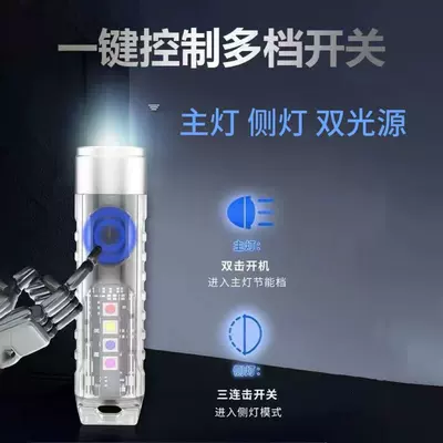 Popular Led Mini Keychain: UV fənərlər
