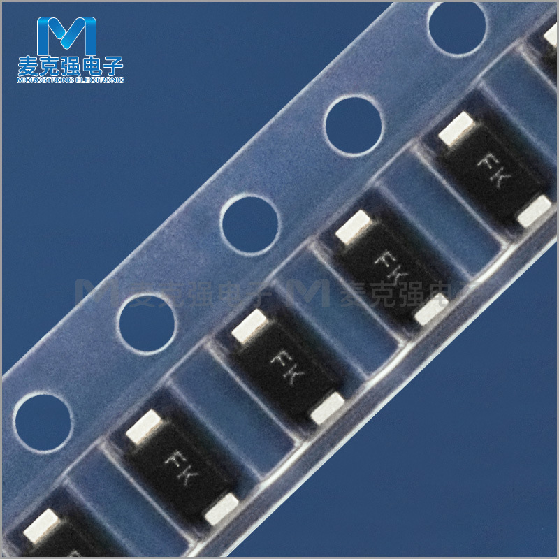 森美特TVS双向瞬态抑制二极管PMF6.8CA SOD-123FL 贴片抑制二极管