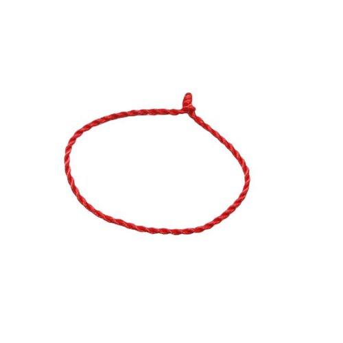 Handmade Braided Red Rope for the Year of the Horse, Red Rope DIY Wholesaler, Couples' Bracelet Accessory