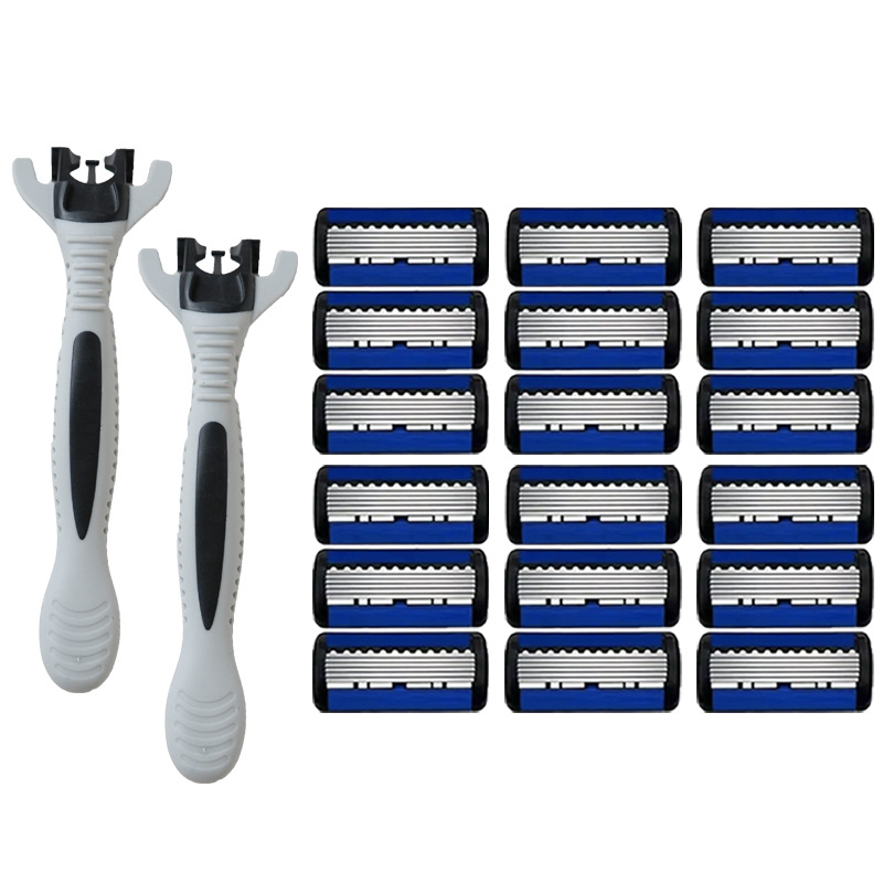 6-Layer Razor For Men手動髭剃りクロスボーダー六層刃メンズ髭剃りヘラ