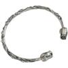 Woven retro bracelet with pigtail, 2023, European style, wholesale