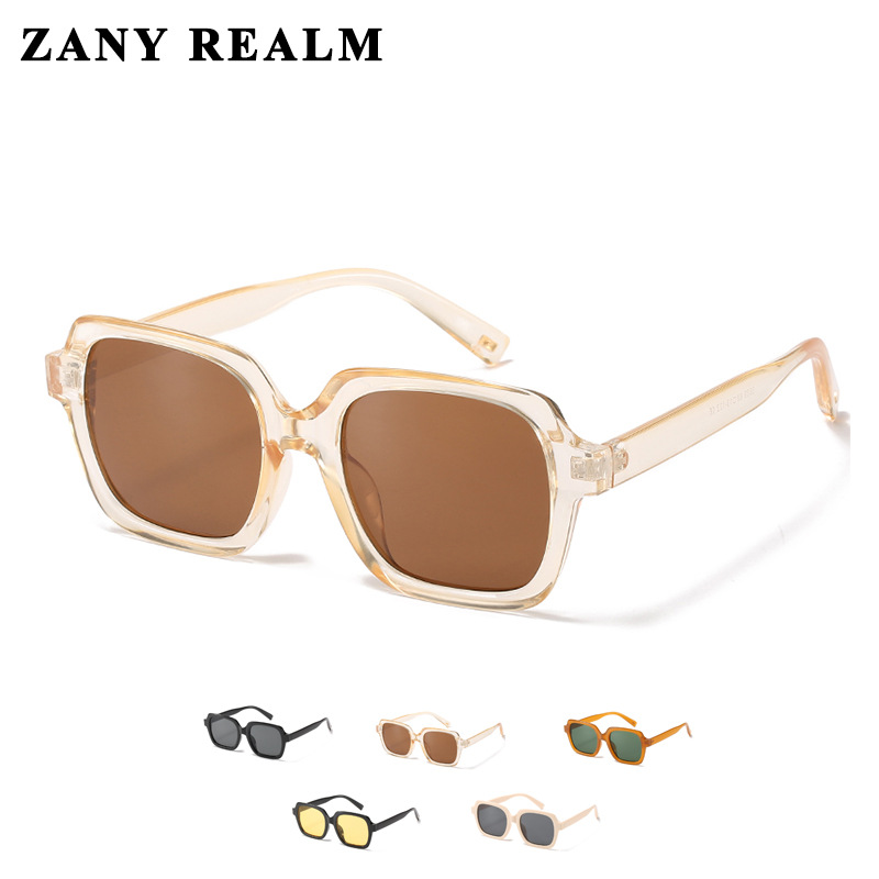 Nuevo Comercio exterior Xiaoxiang estilo coreano gafas de sol cuadradas transfronterizas discoteca europea y americana retro gafas de sol decorativas suministro directo de fábrica